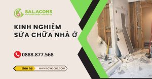 Kinh nghiệm sửa chữa nhà ở