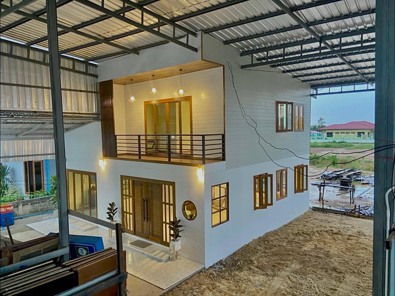 Cải tạo nhà kho thành nhà ở 2 tầng Cải tạo nhà kho thành nhà ở 2 tầng