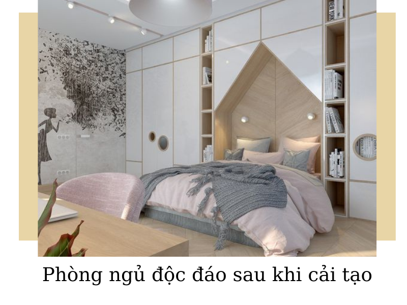 Phòng ngủ đẹp sau cải tạo Phòng ngủ đẹp sau cải tạo
