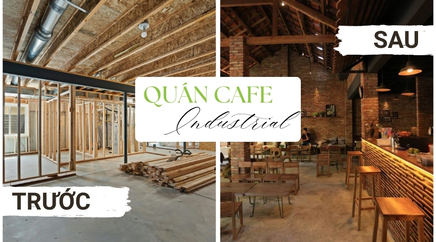 cải tạo nhà cũ thành quán cafe