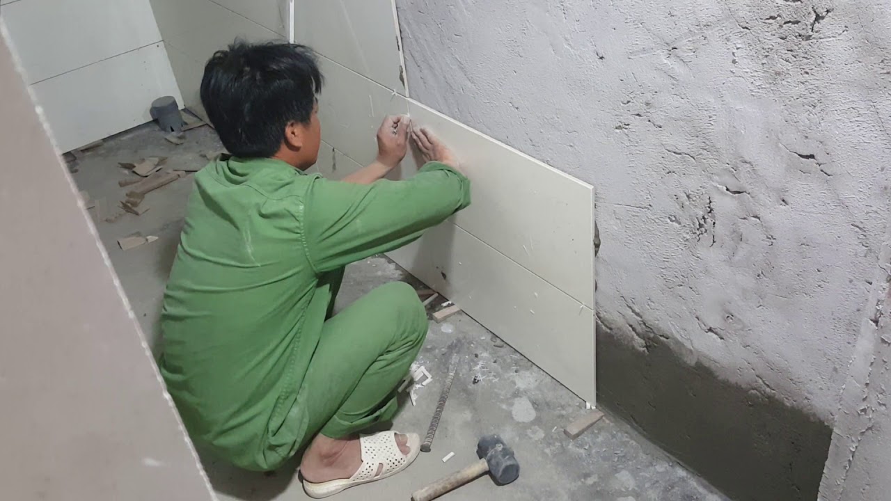 Ốp lát lại gạch kèm lớp chống thấm Ốp lát lại gạch kèm lớp chống thấm