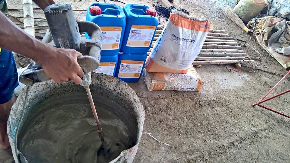 Vật liệu chống thấm nhà vệ sinh Masterseal 540 Vật liệu chống thấm nhà vệ sinh Masterseal 540