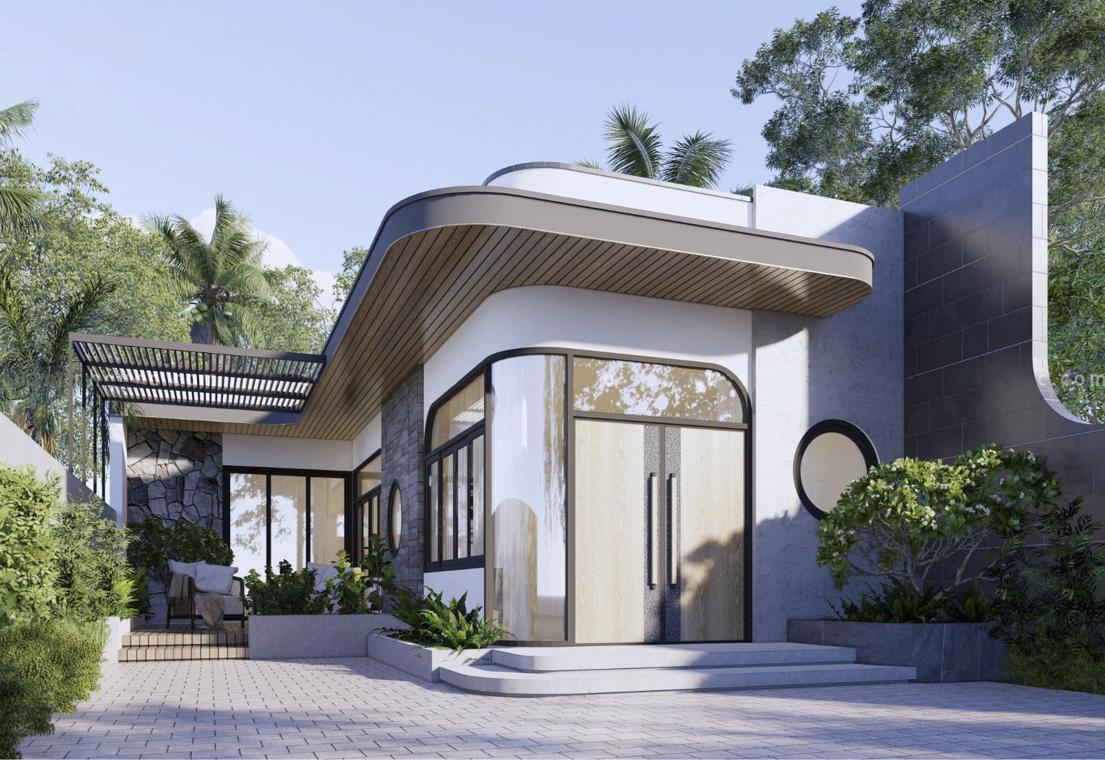 Mẫu nhà cấp 4 chữ L tại Quảng Ngãi Mẫu nhà cấp 4 chữ L tại Quảng Ngãi