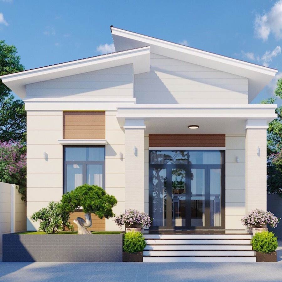 Nhà cấp 4 mái lệch giá rẻ tại Quảng Ngãi Nhà cấp 4 mái lệch giá rẻ tại Quảng Ngãi