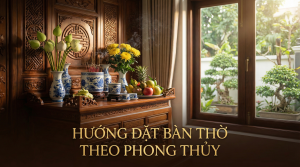 Hướng đặt bàn thờ theo phong thủy