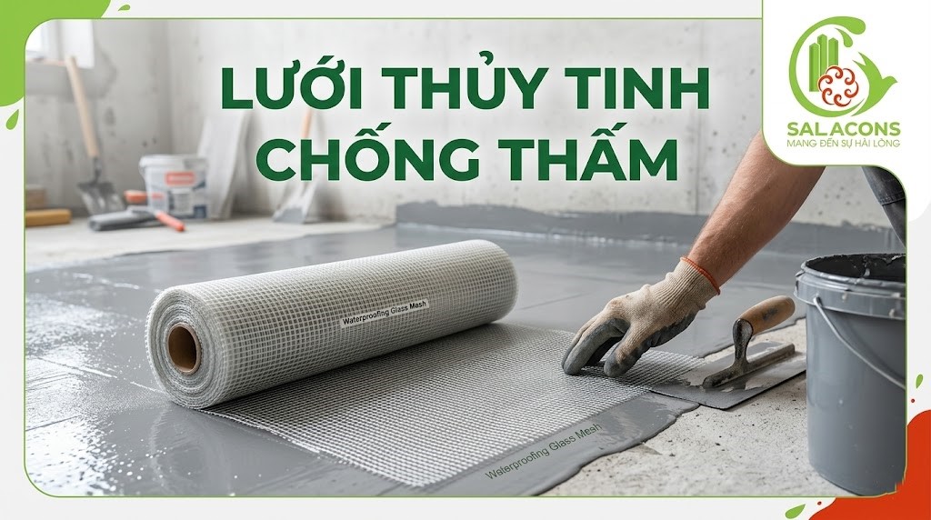 Lưới thủy tinh chống thấm Lưới thủy tinh chống thấm