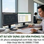 [QUẢNG NGÃI] TUYỂN DỤNG KỸ SƯ XÂY DỰNG (QS VĂN PHÒNG)