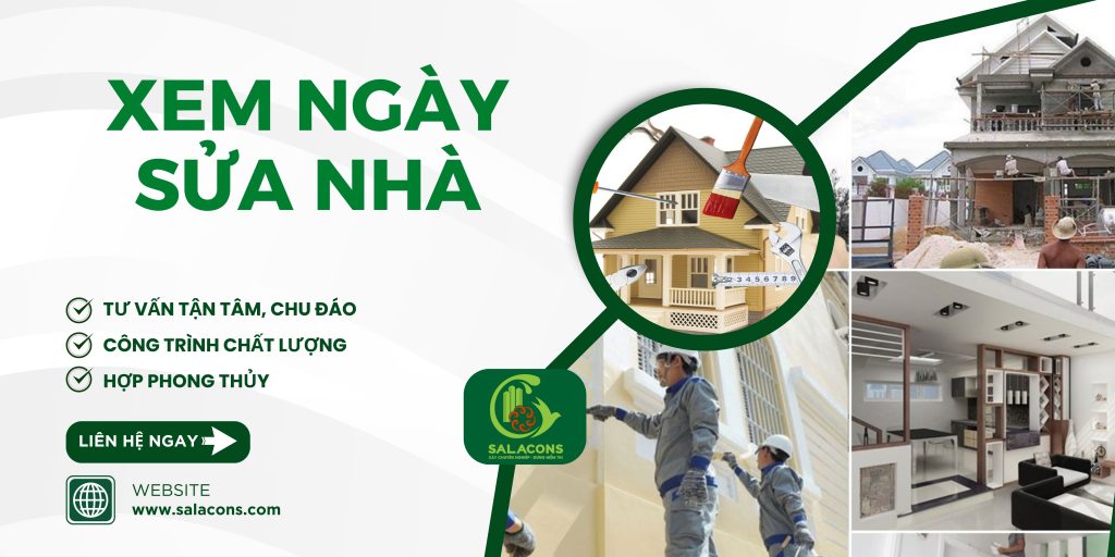 Xem ngày sửa nhà