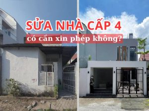 Sửa nhà cấp 4 có cần xin phép không?