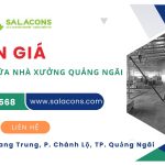 Đơn giá sửa chữa nhà xưởng Quảng Ngãi