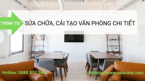 Trình tự sửa chữa cải tạo văn phòng