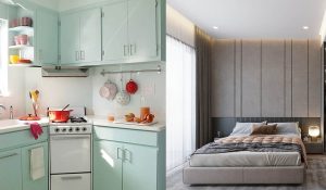 Cải tạo bếp thành phòng ngủ tại Quảng Ngãi