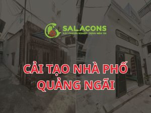 Cải tạo nhà phố Quảng Ngãi