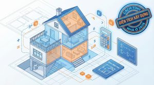 Cách tính diện tích xây dựng