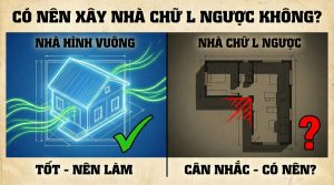 Có nên xây nhà chữ L ngược không?