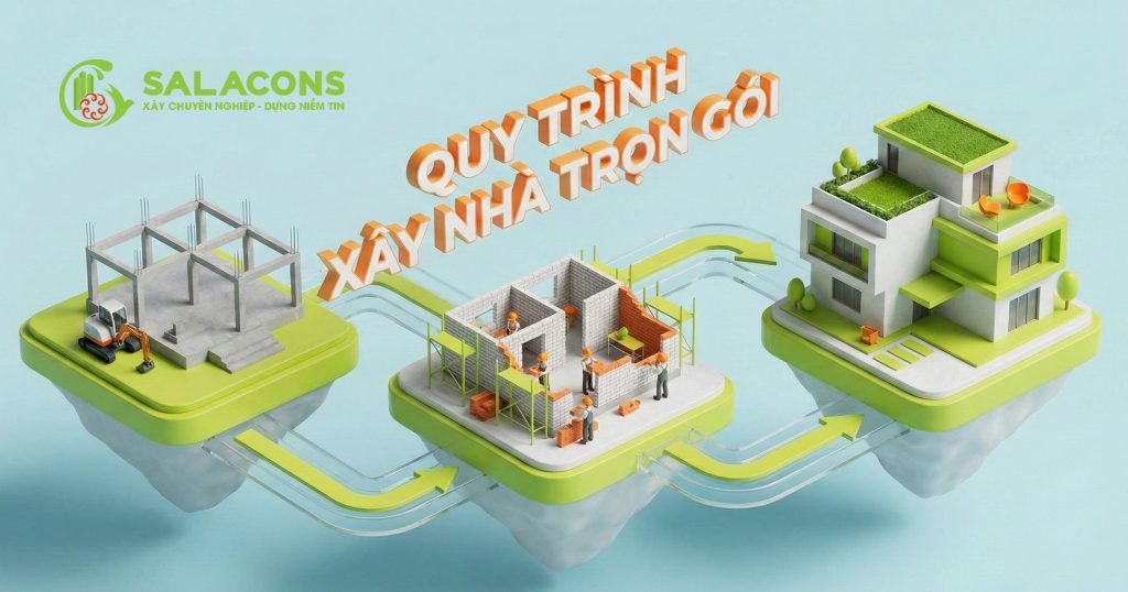 Quy trình xây nhà trọn gói