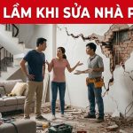 Sai lầm khi sửa nhà phố