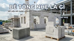 Bê tông nhẹ là gì?