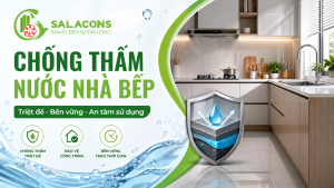 Hướng dẫn chống thấm nước nhà bếp