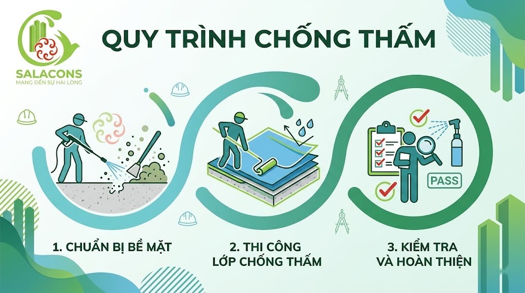 Quy trình chống thấm