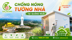 Chống nóng tường nhà Quảng Ngãi